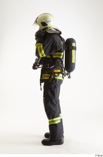 Sam Atkins Fire Fighter with Helmet standing whole body 0003.jpg